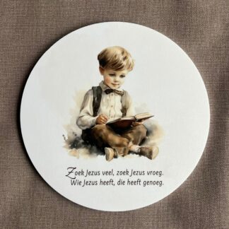 Zoek Jezus veel ( Jongen)