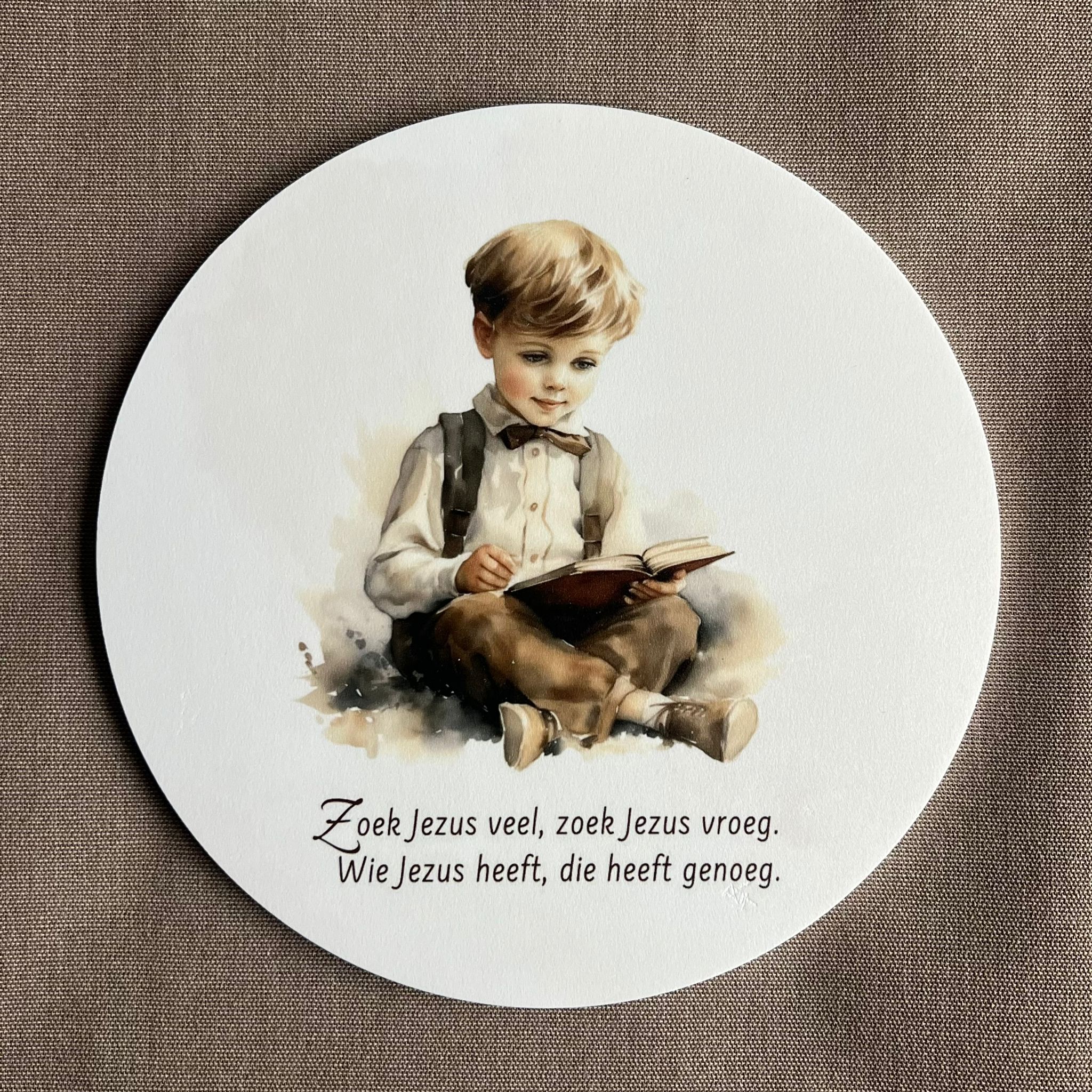 Zoek Jezus veel ( Jongen)