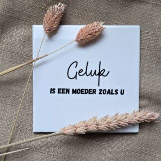 Tegeltje: Geluk