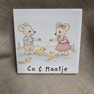 Co en Kaatje tegel